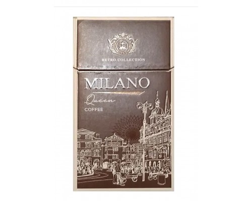 Купить Сигареты Milano Retro Collection Queen Coffee (Милано Ретро Кофе Компакт) оптом 