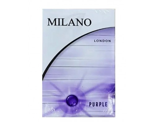 Купить Сигареты Milano London Frozen Purple (Милано Лондон Перпл) оптом Купить Сигареты Milano London Frozen Purple (Милано Лондон Перпл) оптом