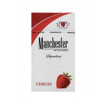 Сигареты Manchester Strawberry SuperSlims Клубника